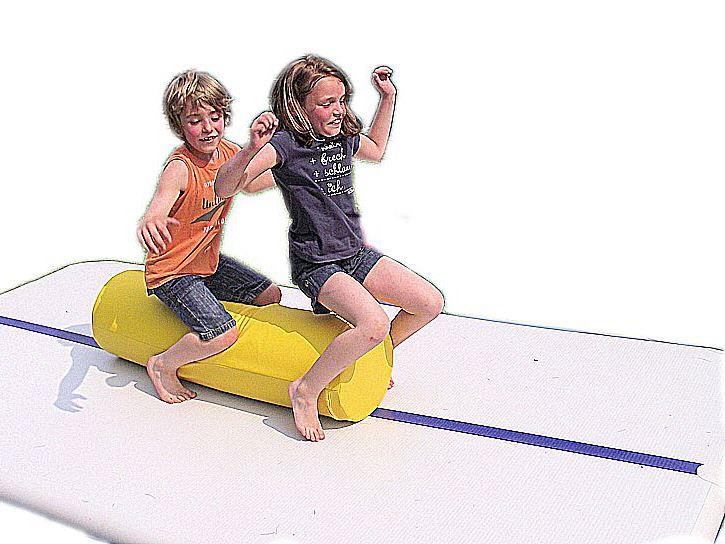 Trampolin Turnmatte Grashüpfer - Kinderturnübungen mit AirTrack