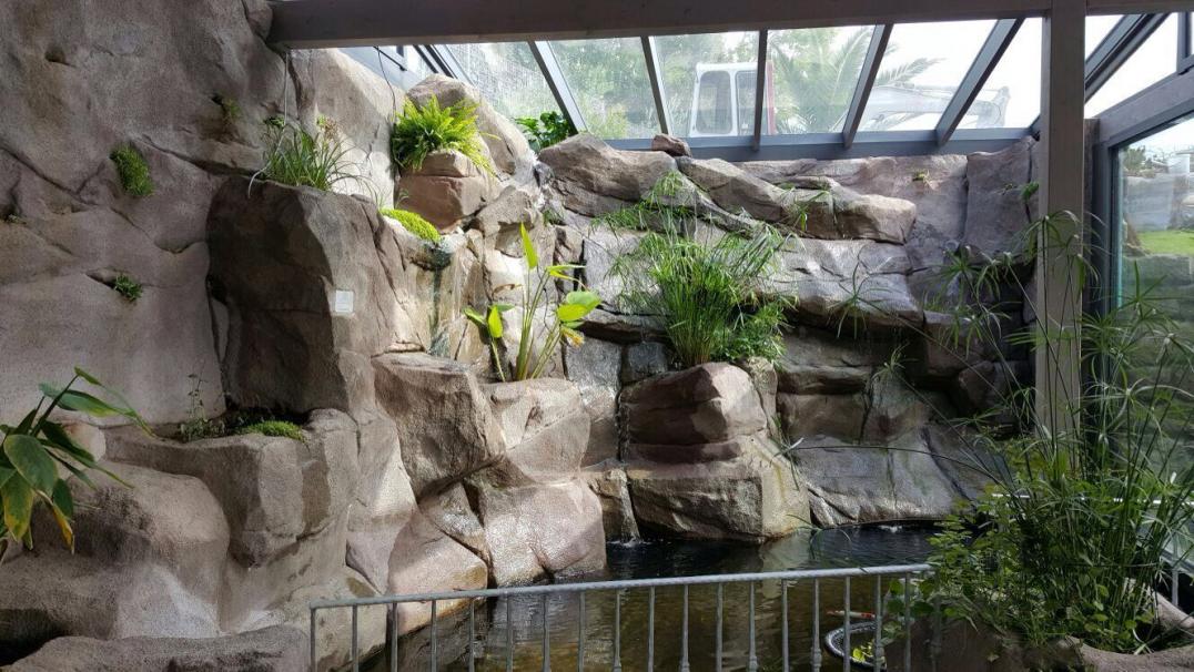 Kunstfelsen - Kunstgarten - Kunstfelsen aus Beton in Natur-Optik können echte Felsen nachbilden. Sie sind als Kletterfelsen geeignet und zudem ein optisches Highlight. Kunstfelsen - Kunstgarten - aus Spritzbeton