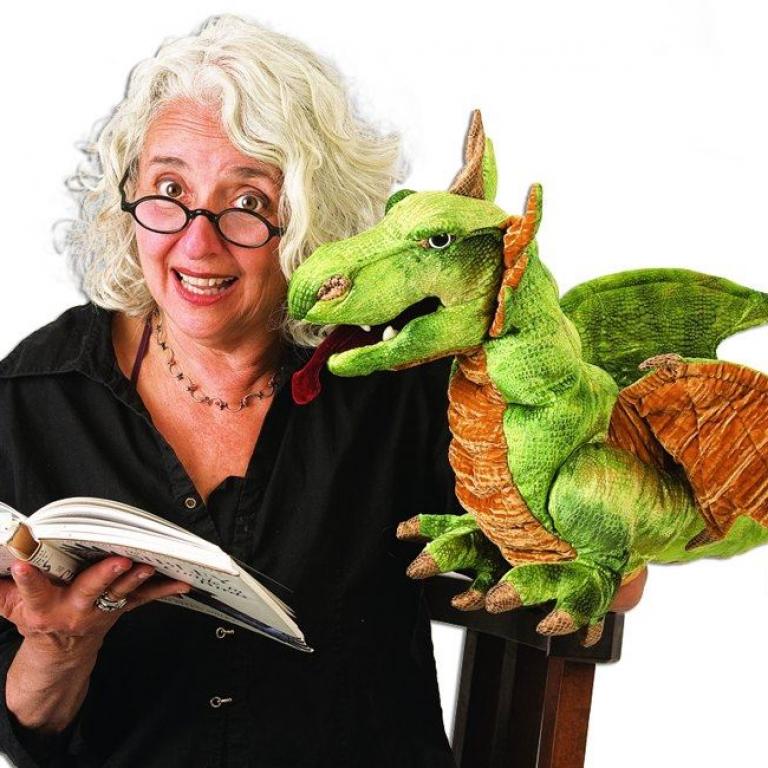 Folkmanis Tier-Handpuppe - Drache