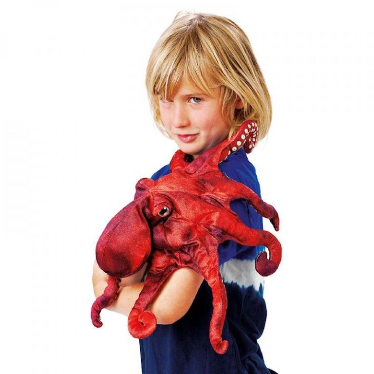 Folkmanis Tier-Handpuppe - Oktopus