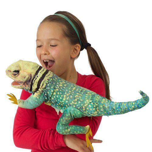 Folkmanis Tier-Handpuppe - Leguan