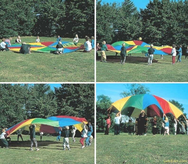 Schwungtücher - Schwungtücher lassen sich sowohl in der Turnhalle als auch draußen optimal verwenden und bieten so flexible Spielmöglichkeiten. Schwungtücher